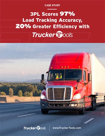 3PL Scores 97% Load Tracking Accuracy, 20% Greater Efficiency with Trucker Tools