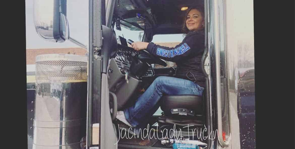 Meet Third Generation Trucker Jacinda Duran: Enclosed Car Hauler, Solopreneur and Women in Trucking’s Member of the Month