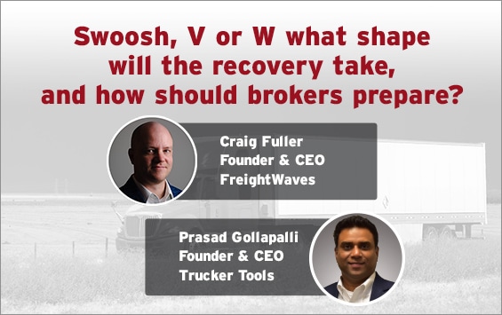 Swoosh, V or W“ what shape will the recovery take, and how should brokers prepare? Swoosh, V or W“ what shape will the recovery take, and how should brokers prepare?