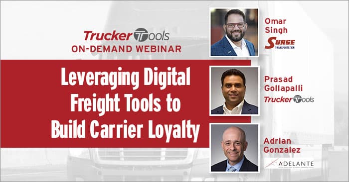 Leveraging Digital Freight Tools to Build Carrier Loyalty
