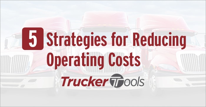 Five Strategies for Reducing Operating Costs