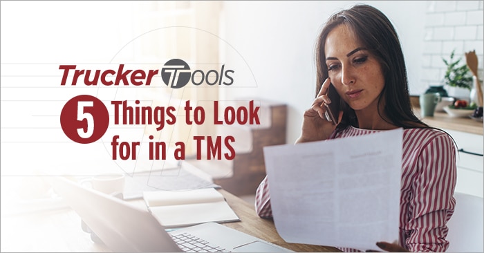Five Things To Look for in a TMS