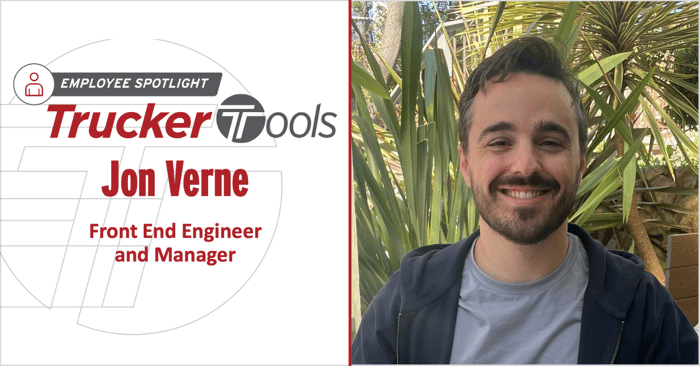 Employee Spotlight: Jon Verne, Trucker Tools’ Front End Engineer and Manager
