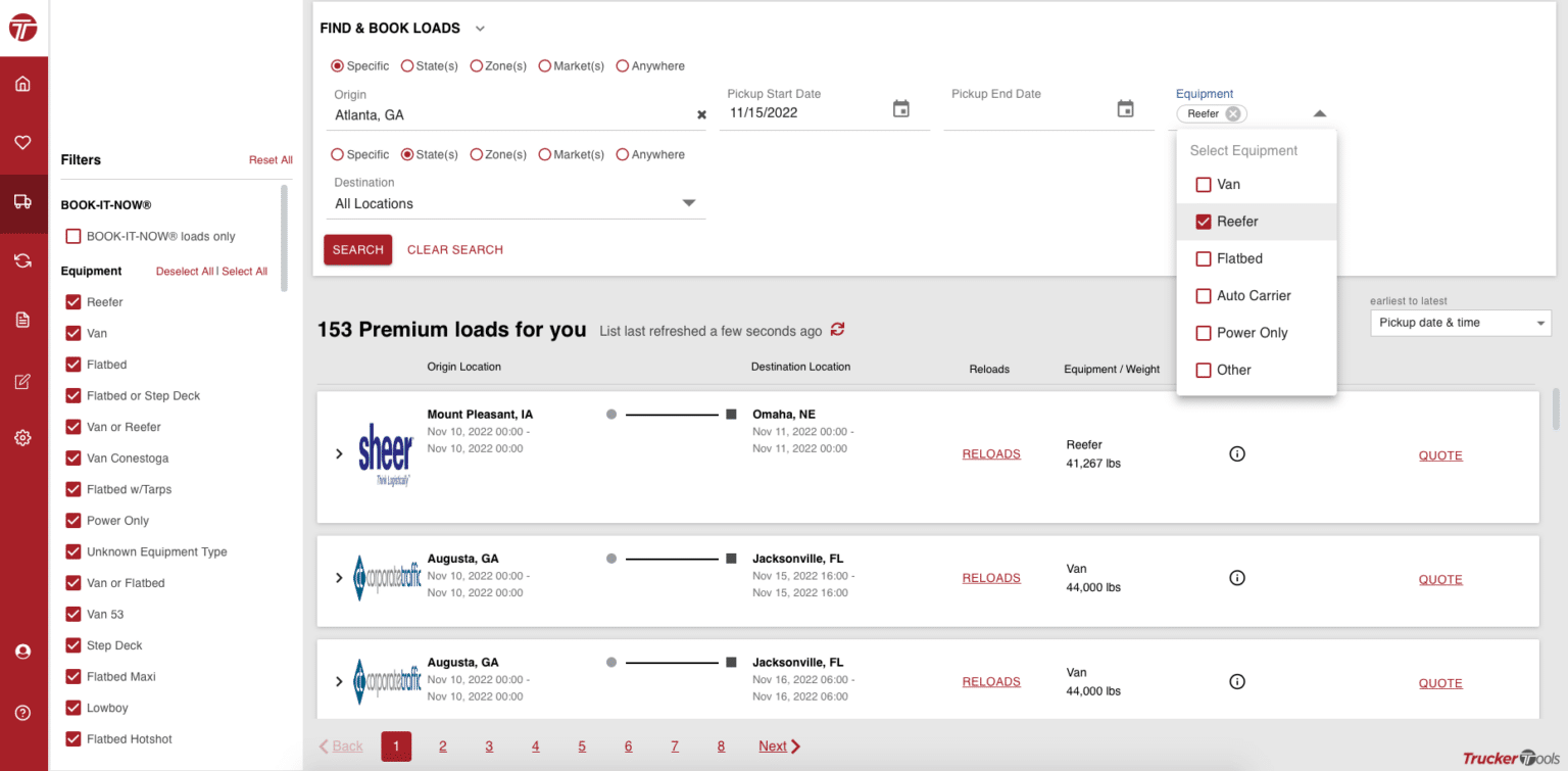 Top Five Tools in Trucker Tools' Free Carrier Platform Trucker Tools