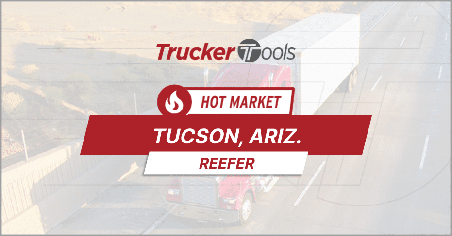 Where’s the Freight? San Diego, Texarkana, Jonesboro and Tucson Hottest Freight Markets Over Next Week