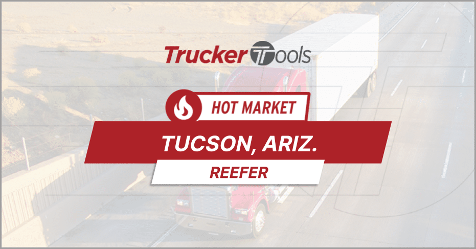 Where’s the Freight? Tucson, Texarkana, Jonesboro, Wheeling and Gary To See High Truckload Demand This Week