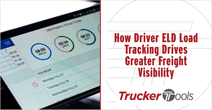 ELD load tracking