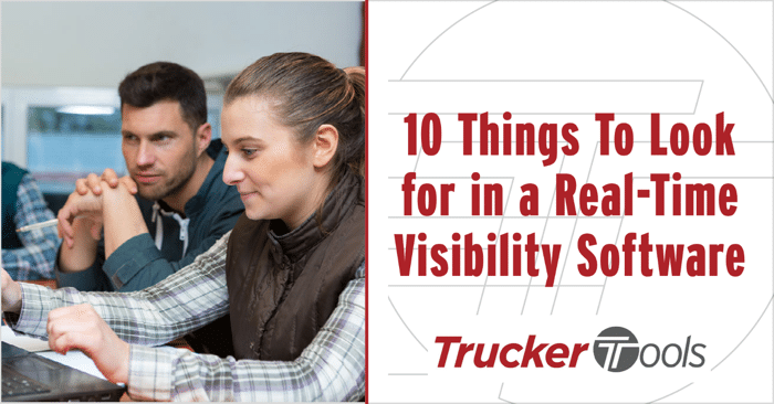 10 Things To Look for in a Real-Time Visibility Software