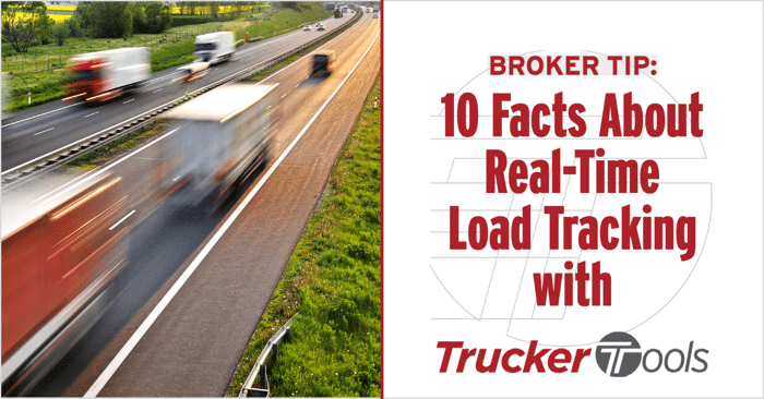 load tracking with Trucker Tools