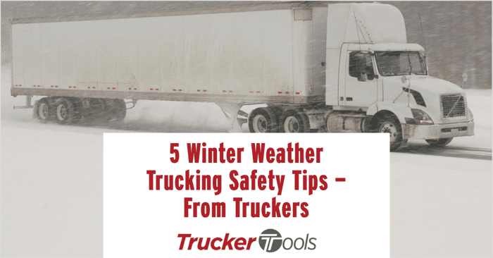 winter trucking tips