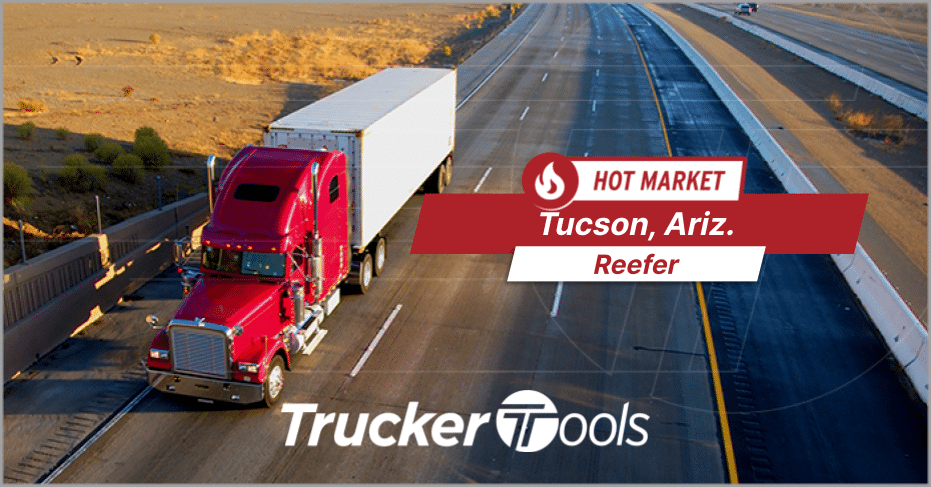 Where’s the Freight? Tucson, Wheeling, Little Rock, Jonesboro and Macon Hottest Freight Markets for Truckers in Coming Week