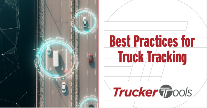 Best Practices for Truck Tracking