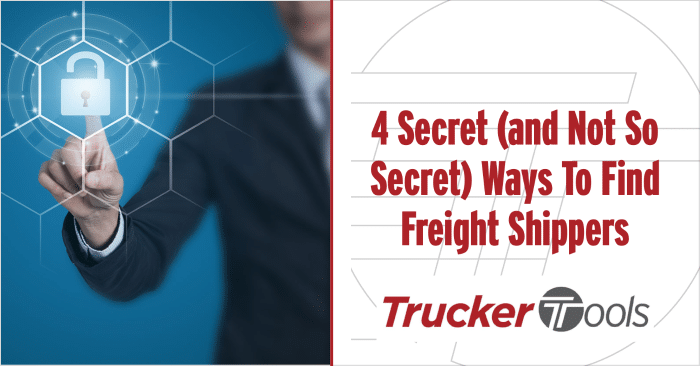 find freight shippers