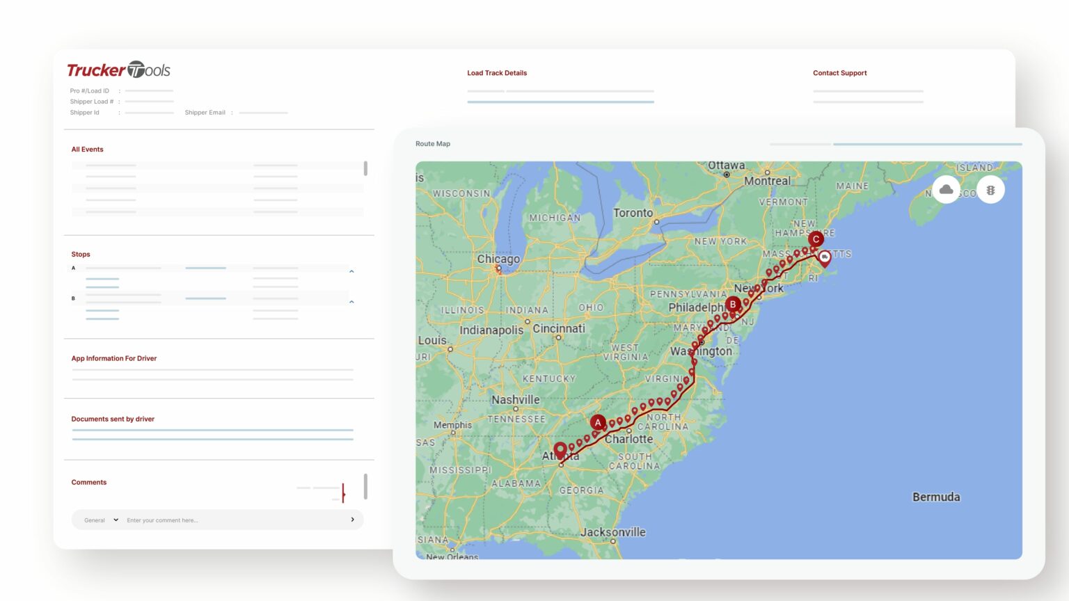 Load Tracking - Trucker Tools