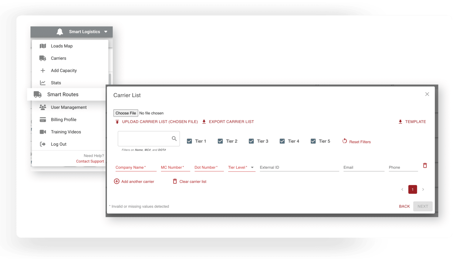 Smart Load Software Smart Load Board - Trucker Tools